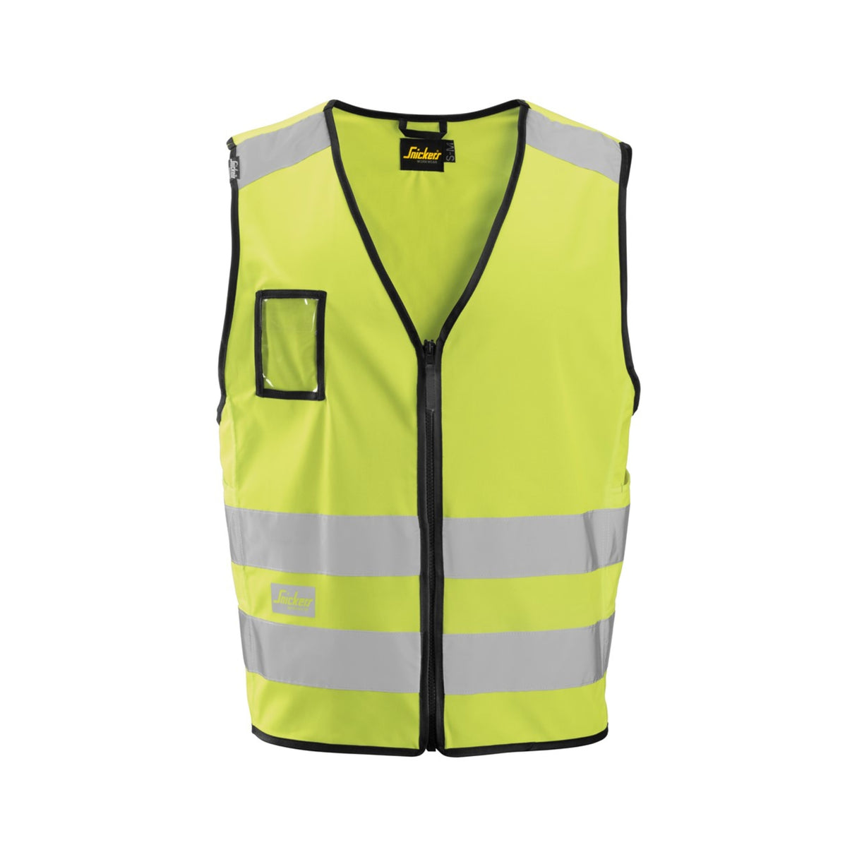 Snickers Workwear refleksvest med MultiPockets og høy synlighet klasse 2