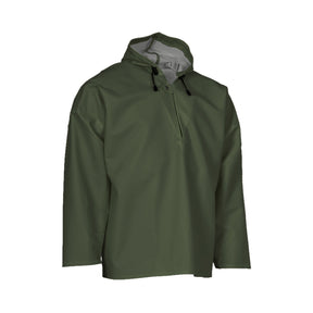 Elka regnanorakk i kraftig PVC beskytter deg på regnværsdager.