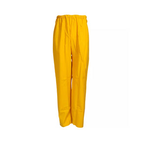 Elka regnbukse med strikk i livet gir komfort og pålitelig vanntett beskyttelse, perfekt for rengjøring og utendørsarbeid.