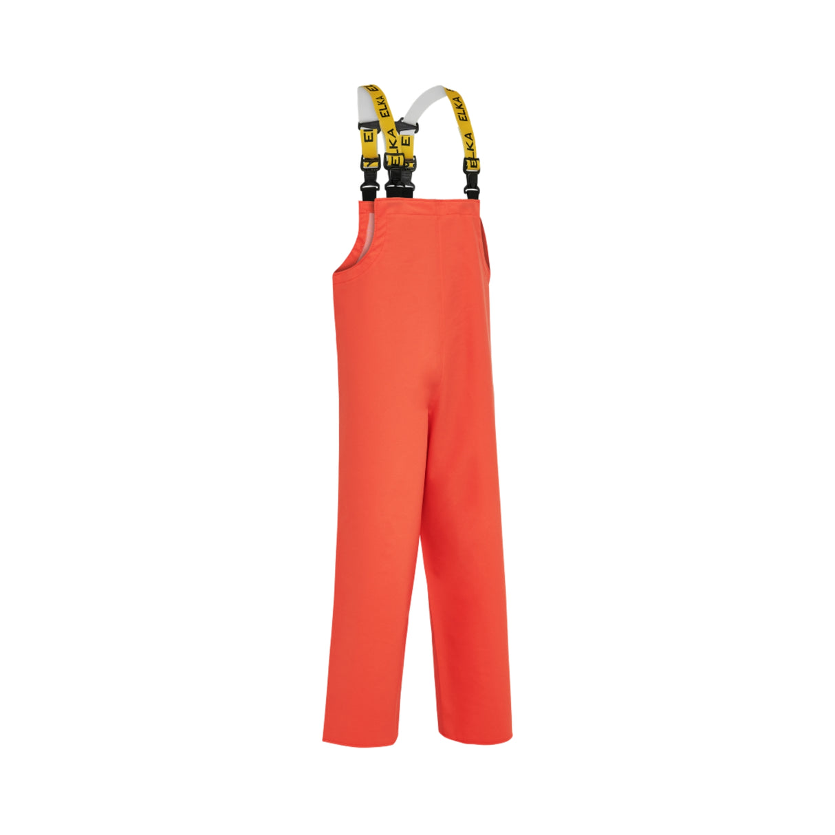 ELKA PVC Light regnselebukse – kraftig PVC regnbukse med seler og 20.000 mm vannsøyle for arbeid.