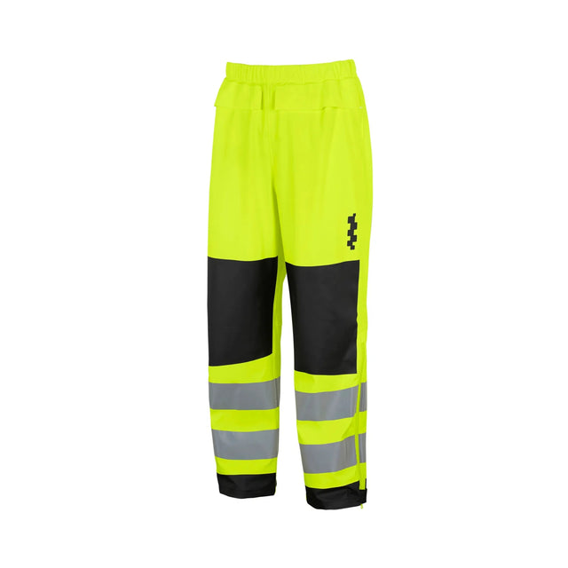 Vanntett og slitesterk regnbukse fra Univern med glidelås til kne og praktiske lommer