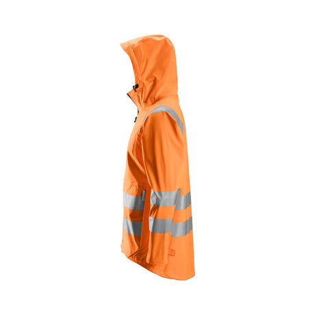 Hi-vis regnjakke med 3M-refleks for maksimal synlighet og sikkerhet.