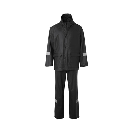 Gesto Workwear regntøysett med segmenterte reflekser for høy synlighet.