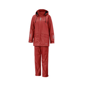 Univern regntøysett med refleks, ideelt for både arbeid og fritid, gir optimal beskyttelse og komfort.