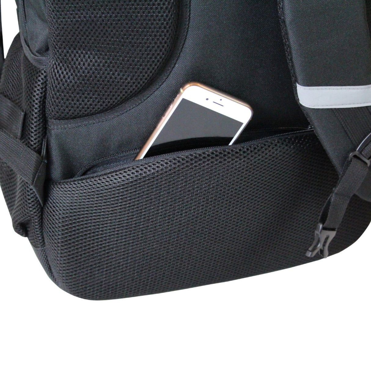 Arbeidssekk med sikkerhetslomme og smart organisering