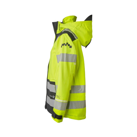 Avtagbar hette og justerbare detaljer gjør denne vanntette skalljakken til et perfekt valg for arbeid under krevende forhold.