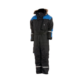 Varm og vanntett scooterdress fra Univern med refleks og vattert fôr for vinterarbeid.