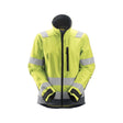 Snickers Workwear softshelljakke til dame med høy synlighet klasse 2/3
