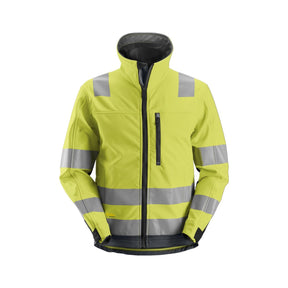 Snickers Workwear softshelljakke med høy synlighet klasse 3
