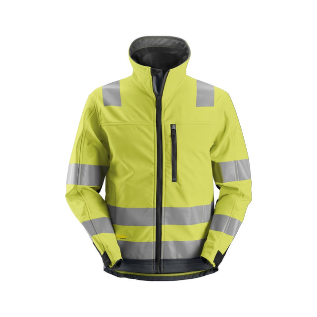 Snickers Workwear softshelljakke med høy synlighet klasse 3