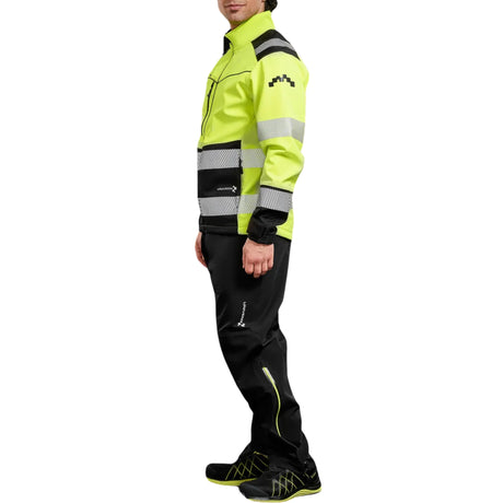 Univern softshell arbeidsjakke med pusteevne på 10 000 g/m²/24t.