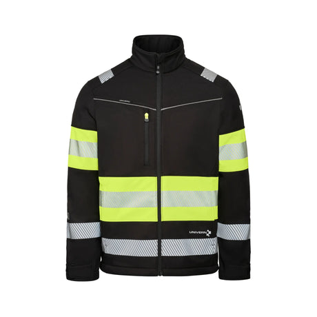 Slitesterk softshelljakke fra Univern i klasse 1 med resirkulert materiale og fleecefôr.