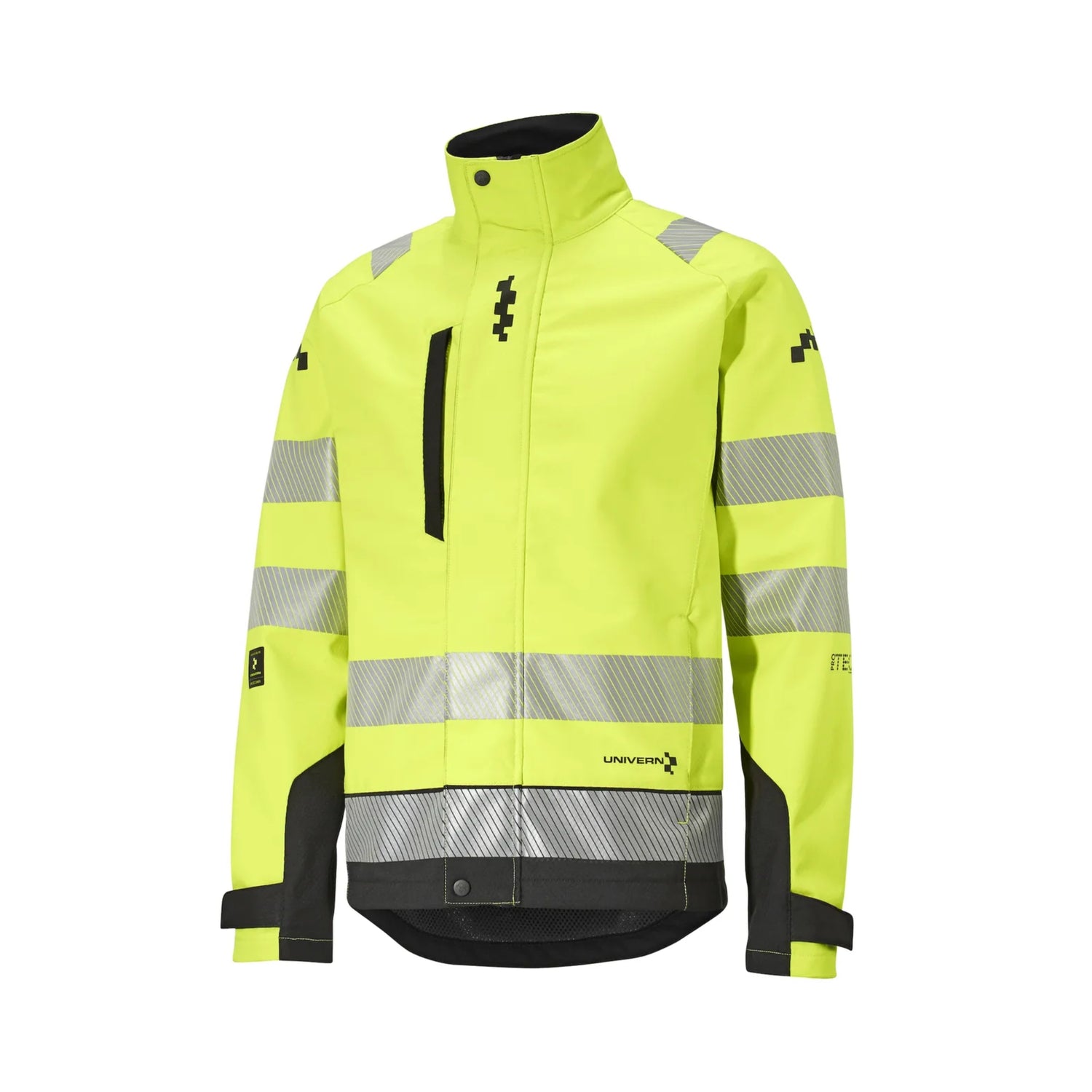 Univern softshelljakke – vind- og vannavvisende arbeidsjakke med full stretch og komfort