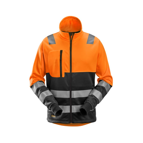 Snickers Workwear sweatjakke med høy synlighet klasse 2