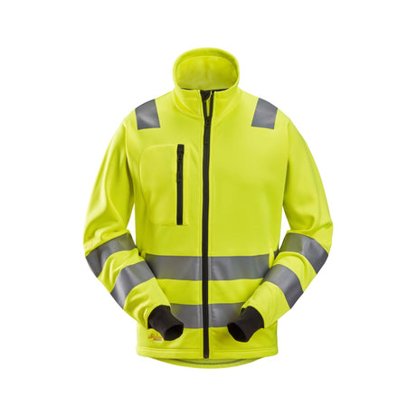 Snickers Workwear sweatjakke med høy synlighet klasse 2/3