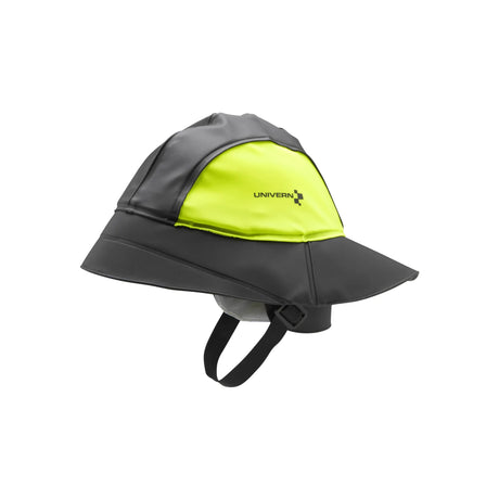 Univern sydvest i kraftig PVC – kjemikaliebestandig og trygg for helsen, perfekt for arbeid i tøffe forhold.