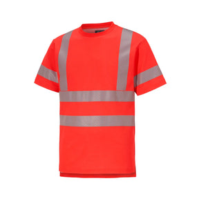 Komfortabel arbeidst-skjorte fra Gesto med elastiske reflekser.