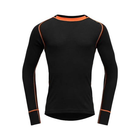 Devold Basic trøye i 100 % merinoull gir varme, komfort og effektiv fukttransport gjennom hele arbeidsdagen.