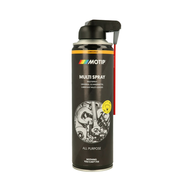 MoTip Multi Spray universalolje som smører, beskytter og rengjør