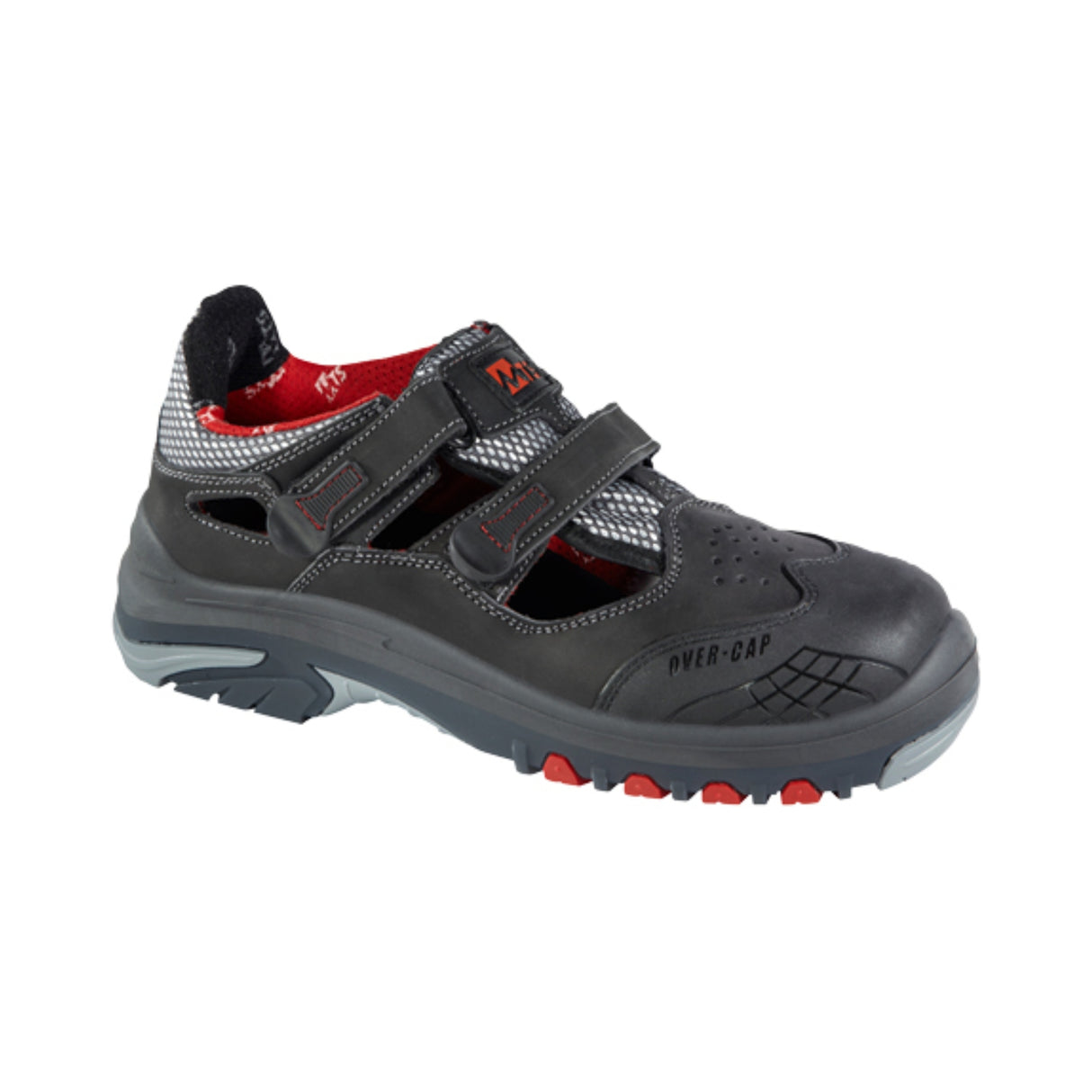 MTS VENTO OVERCAP FLEX S1P vernesandal med komposittvern og pustende komfort for lange arbeidsdager.