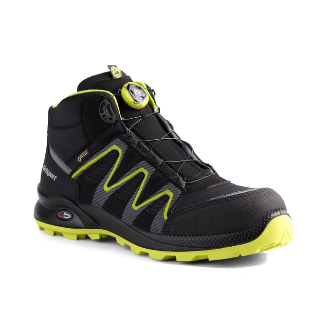 Grisport verneskolett med Gore-Tex, Boa® snøring og ESD-godkjent beskyttelse for krevende arbeidsmiljøer.