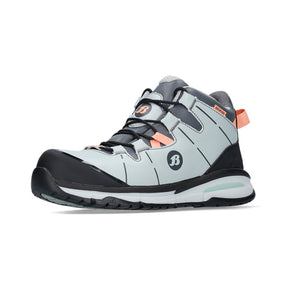 Damevennlig verneskolett fra Bata med ankelbeskyttelse og penetrasjonsvern i slitesterkt skinn.