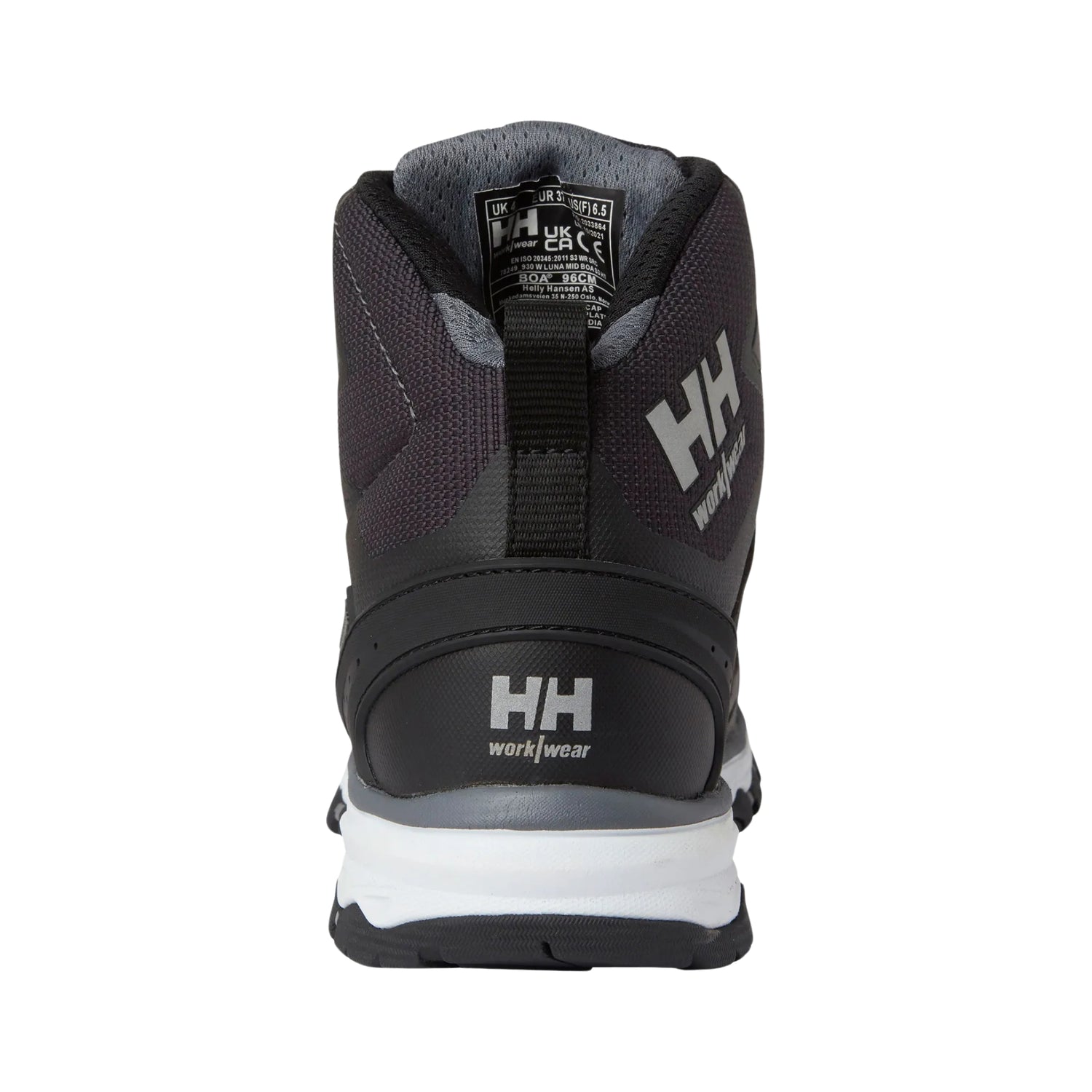 Formet for kvinnelige føtter med aluminiumståhette og lett EVA-mellomsåle.