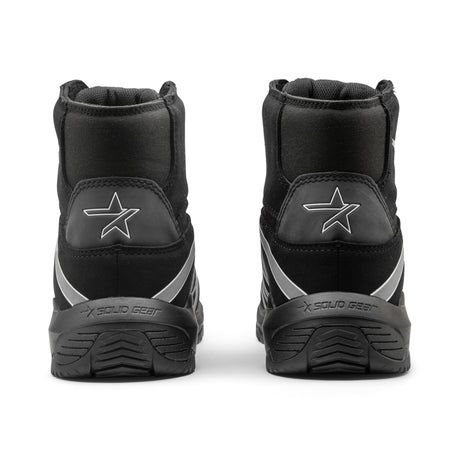 Metallfri verneskolett med glassfiber tåhette og spikertrampbeskyttelse.