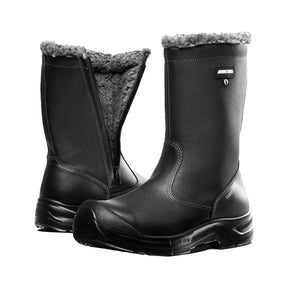 Varm og slitesterk vernestøvel fra Arbesko – med ullfôr, glidelås og solid beskyttelse.