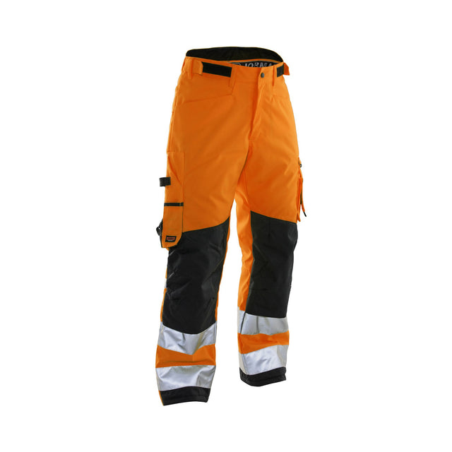 Jobman vinterbukse klasse 2 med quiltfôr, vannavvisende STAR polyester og god varmeisolasjon til arbeid.