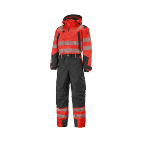 Vinterdress fra Univern i vind- og vanntett materiale med teipede sømmer og vattert fôr for maksimal komfort og beskyttelse i tøffe arbeidsmiljøer.