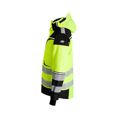 Vind- og vanntett arbeidsjakke med reflekser og Signal Lucence-teip.