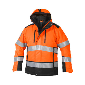 Vind- og vanntett Björnkläder vinterjakke med tapede sømmer og høy synlighet.