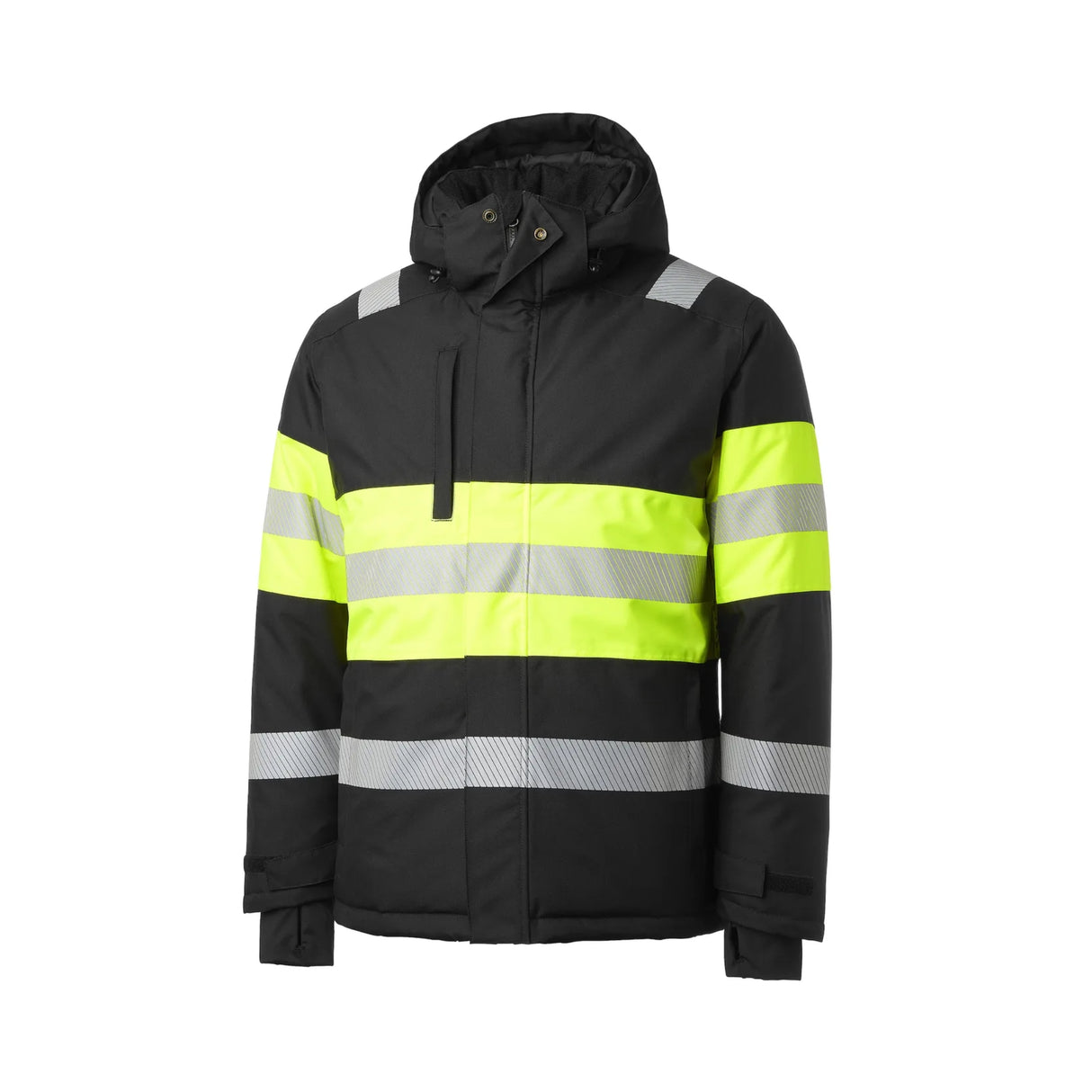 Gesto Workwear vinterjakke med vannsøyle på 20 000 mm og pusteevne 22 000 g/m²/24t, perfekt for anleggsarbeid.