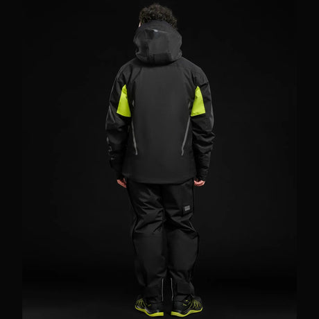 Justerbar halsåpning med vanntett glidelås