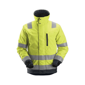 Snickers Workwear vinterjakke med høy synlighet klasse 3 og refleks