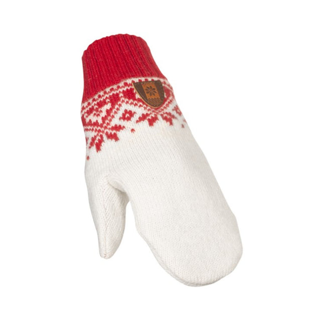 Hallingdal vott fra Bråtens – varme ullvotter i 100 % norsk ull med fleecefôr.